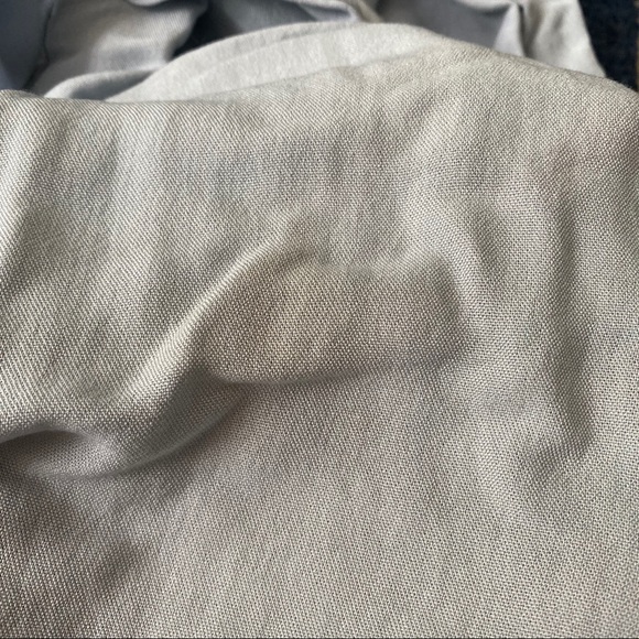 🌊 BOHO PALE BLUE OPEN SHOULDER TIE ROMPER! - Picture 9 of 9